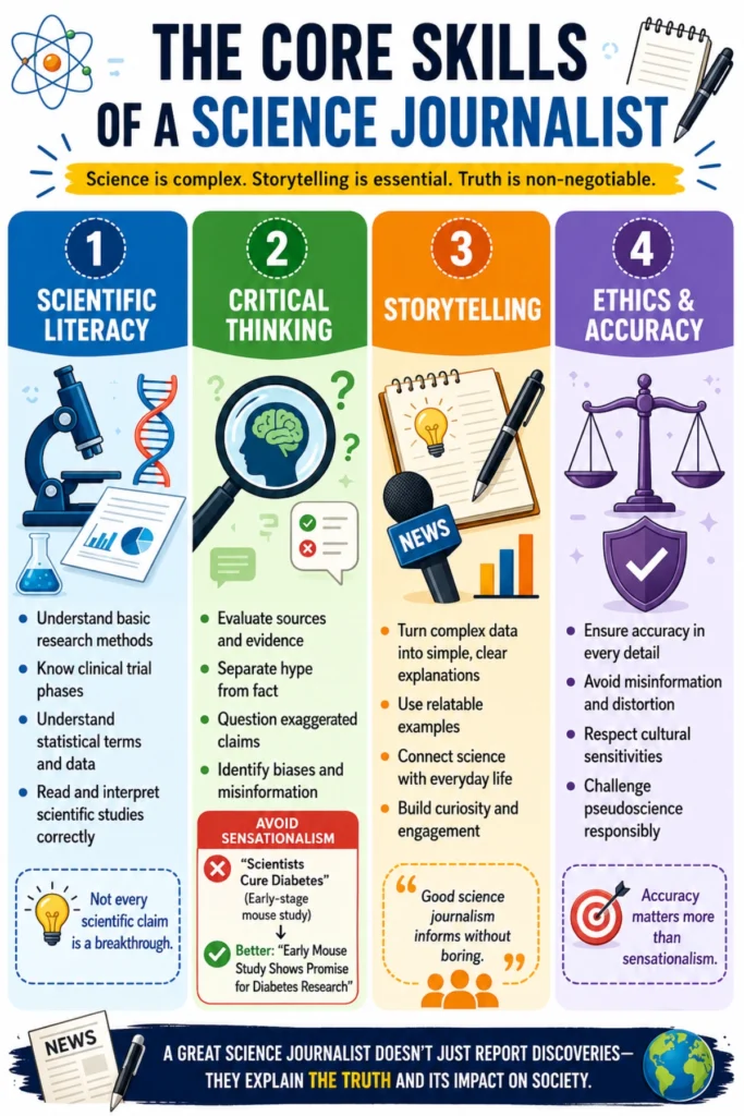 Core Skills of Science Journalism